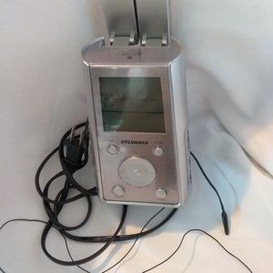 clock radio with display